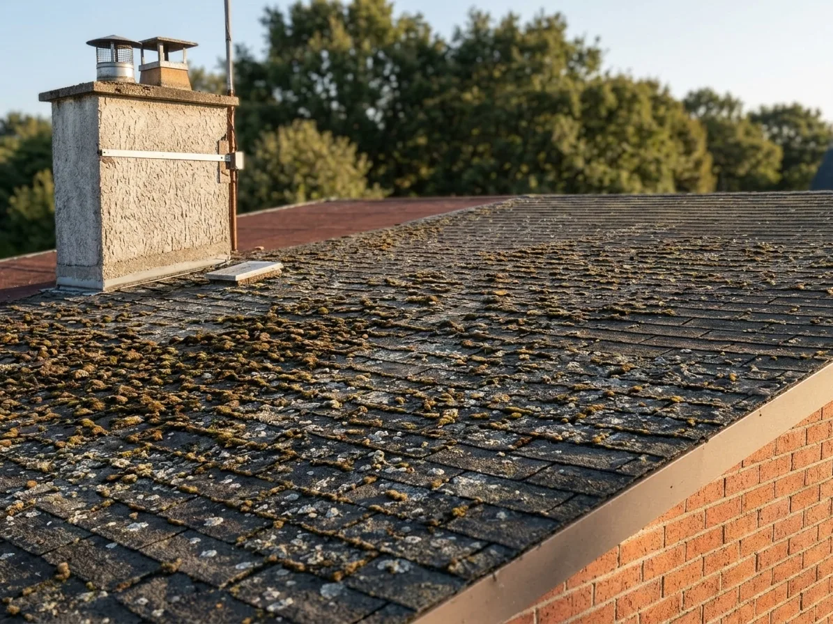 Démoussage de toiture à Coulommiers