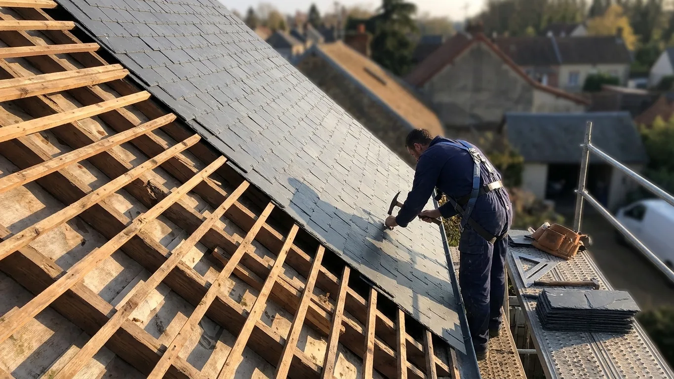 Réfection complète de toiture à Coulommiers